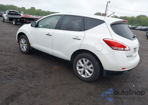 2012 Nissan Murano S из США, поврежденный, VIN JN8AZ1MW4CW218317
